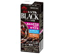 森永乳業 森永トリプル BLACK 200ml紙パック×24本入| 送料無料 珈琲 血糖値 血圧 中性脂肪 機能性表示食品