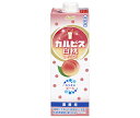アサヒ飲料 カルピス白桃 Lパック 1L紙パック×6本入×(2ケース)| 送料無料 CALPIS 乳酸 希釈用 業務用 紙パック