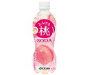 伊藤園 とろける桃ソーダ 450mlペットボトル×24本入×(2ケース)| 送料無料 ピーチ ソーダ PET