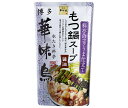 トリゼンフーズ 博多華味鳥 もつ鍋スープ(醤油) 600g×12袋入×(2ケース)| 送料無料 もつ鍋 鍋 スープ だし 調味料