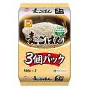 東洋水産 麦ごはん 3個パック (160g×3個)×8個入×(2ケース)| 送料無料 パックごはん レトルトご飯 ごはん 麦ごはん