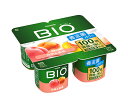 ダノンジャパン ダノンビオ BIO 白桃&黄桃 (75g×4)×6個入 メーカー 問屋直送 チルド 冷蔵品| 送料無料 ダノン ヨーグルト 桃 もも ダノンヨーグルト