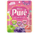 カンロ ピュレリング 63g×6袋入×(2ケース)| 送料無料 お菓子 駄菓子 Pure ぐみ あおりんご ぶどう もも