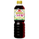 イチビキ 二度仕込みうす塩しょうゆ 750mlペットボトル×8本入×(2ケース)| 送料無料 醤油 二度熟成 塩分25%カット