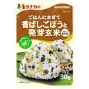 田中食品 ごはんにまぜて 香ばしごぼうと発芽玄米 30g×10袋入×(2ケース)| 送料無料 ふりかけ チャック袋 調味料 まぜごはんの素