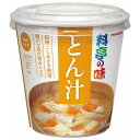 マルコメ カップ料亭の味 とん汁 1食×6個入×(2ケース)| 送料無料 即席 インスタント カップ 味噌汁 みそ汁 まるこめ