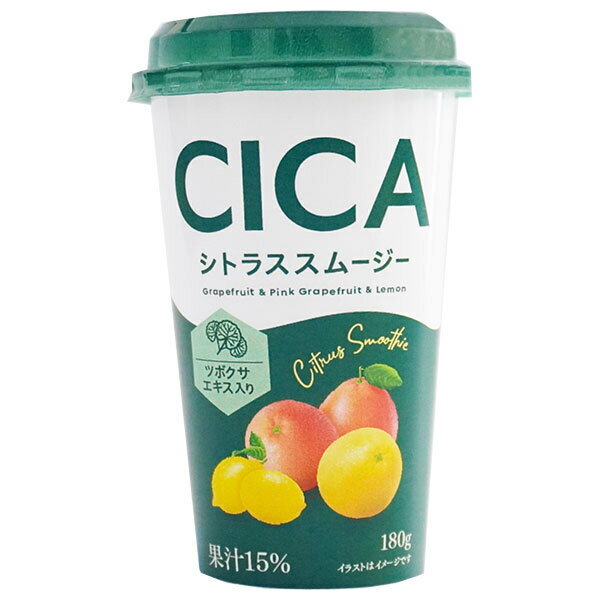 クロレラ食品 CICA シトラススムージー 180g×12本入×(2ケース)| 送料無料 シトラス スムージー CICA