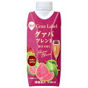 スジャータ グァバブレンド(プリズマ容器) 330ml紙パック×12本入×(2ケース)| 送料無料 果実飲料 ミックスジュース 濃縮還元 果汁100%