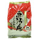 たかの 魚沼産こしひかり 3個パック (180g×3個)×4個入×(2ケース)| 送料無料 パックごはん レトルトご飯 ごはん レトルト