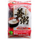 たかの 善粥 3個パック (200g×3個)×8袋入×(2ケース)| 送料無料 一般食品 レトルト食品 ご飯 お粥 おかゆ