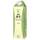 三井農林 ホワイトノーブル 濃縮緑茶 1L紙パック×6本入×(2ケース)| 送料無料 緑茶 お茶 濃縮緑茶 ビタミンC 清涼飲料水