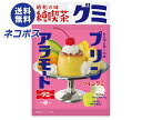 ネコポス アイデアパッケージ 純喫茶グミ プリンアラモード 40g×10袋入| 全国送料無料 お菓子 グミ プリン パフェ