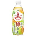 アサヒ飲料 三ツ矢 梅しごと 500mlペットボトル×24本入| 送料無料 和歌山 南高梅 梅シロップ フルーツ