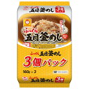 東洋水産 ふっくら 五目釜めし 3個パック (160g×3個)×8個入×(2ケース)| 送料無料 レトルトご飯 ごはん パック レトルト かまめし 釜めし