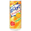サンガリア はじけてオレンジソーダ 250g缶×30本入×(2ケース)| 送料無料 炭酸飲料 オレンジ 缶