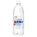サンガリア 伊賀の天然水 強炭酸水 1Lペットボトル×12本入| 送料無料 炭酸飲料 炭酸水 強炭酸 PET