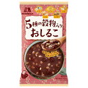 森永製菓 5種の穀物入り おしるこ 21g×18袋入×(2ケース)| 送料無料 ホット インスタント フリーズドライ