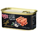 【送料無料・メーカー/問屋直送品・代引不可】国分 Kelly's ランチョンミート トリュフ 200g×24個入×(2ケース)| 缶詰 おつまみ おかず