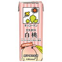 キッコーマン 豆乳飲料 白桃 200ml紙パック×18本入×(2ケース)| 送料無料 豆乳 キッコーマン ピーチ 桃 もも 200ml