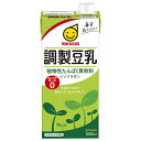 マルサンアイ 調製豆乳 1000ml紙パック×6本入×(2ケース)| 送料無料 マルサン 豆乳 豆乳飲料