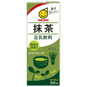 マルサンアイ 豆乳飲料 抹茶 200ml紙パック×24本入×(2ケース)| 送料無料 豆乳飲料 抹茶 マルサン