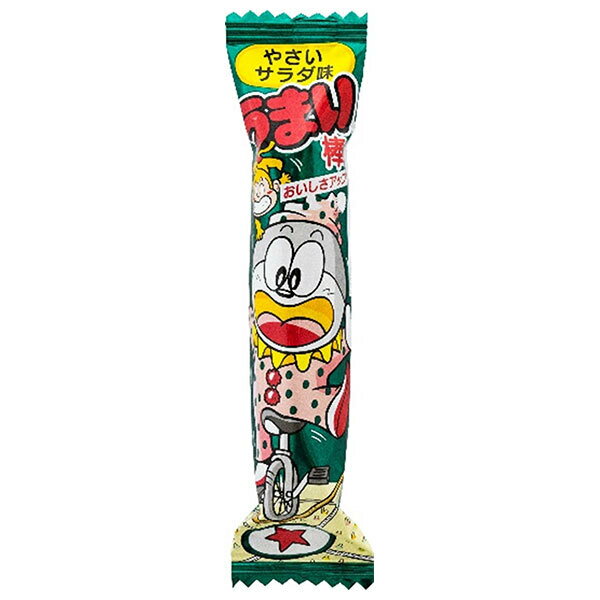 やおきん うまい棒 やさいサラダ味 6g×30本入| 送料無料 お菓子 スナック菓子 駄菓子 サラダ