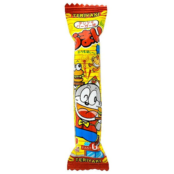やおきん うまい棒 テリヤキバーガー味 6g×30本入| 送料無料 お菓子 スナック菓子 駄菓子 てりやき