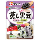 フジッコ 蒸し黒豆 60g×12袋入| 送料無料 一般食品 おまめ 黒豆