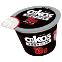 【送料無料・メーカー/問屋直送品・代引不可】【チルド(冷蔵)商品】ダノンジャパン ダノンオイコス 高吸収タンパク質18g プレーン 砂糖不使用 170g×12個...