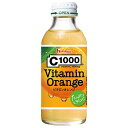 ハウスウェルネス C1000 ビタミンオレンジ 140ml瓶×30本入| 送料無料 炭酸飲料 果汁 オレンジ C1000 C1000 ビタミン