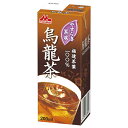 森永乳業 やすらぎ茶房 烏龍茶 200ml紙パック×24本入×(2ケース)| 送料無料 茶飲料 中国茶 ウーロン ウーロン茶 紙 烏龍 常温