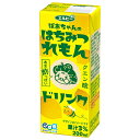 エルビー ばあちゃんのはちみつレモンドリンク 200ml紙パック×24本入×(2ケース)| 送料無料 蜂蜜 レモン レモン果汁 レモンドリンク 果実