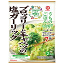 キッコーマン うちのごはんVege ブロッコリーとキャベツの塩ガーリック 85g×10袋入| 送料無料 おそうざいの素 惣菜 一品 料理の素 おかずの素
