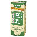九州乳業 みどり 豆乳 成分無調整 200ml紙パック×24本入| 送料無料 豆乳 乳性飲料 無調整豆乳 紙パック