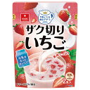 アスザックフーズ ザク切りいちご (8g×2食)×12袋入×(2ケース)| 送料無料 フリーズドライ 牛乳でつくる いちご イチゴ 苺 ストロベリー