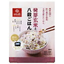 はくばく 発芽玄米と八穀ごはん 180g(30g×6)×6袋入×(2ケース)| 送料無料 雑穀 雑穀米 一般食品