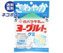 ネコポス アイデアパッケージ 白バラ牛乳使用 ヨーグルトグミ 40g×10袋入| 全国送料無料 お菓子 グミ 乳酸菌入り 白バラ牛乳
