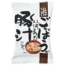 コスモス食品 しあわせいっぱい ごぼうがいっぱい入った豚汁 10食×2箱入×(2ケース)| 送料無料 インスタント食品 フリーズドライ 味噌汁