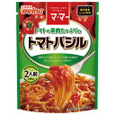 日清ウェルナ マ・マー トマトの果肉たっぷりのトマトバジル 260g×6袋入×(2ケース)| 送料無料 マ・マー パスタ パスタソース トマト とまと バジル