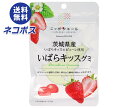 【全国送料無料】【ネコポス】JA全農 ニッポンエール 茨城県産いばらキッス グミ 40g×10袋入| お菓子 グミ 国産 日本産 全農