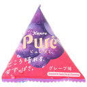 カンロ ピュレグミ プチ三角 グレープ 13g×24袋入×(2ケース)| 送料無料 お菓子 ビタミンC Pure グミ 袋