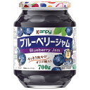 カンピー ブルーベリージャム 700g瓶×6個入×(2ケース)| 送料無料 ジャム ブルーベリー 瓶 嗜好品