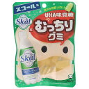 UHA味覚糖 むっちりグミ スコール 64g×10袋入| 送料無料 お菓子 袋 グミ ハードグミ