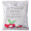 若翔 チアシード 蒟蒻ゼリー 発酵プラス ライチ 10個×12袋入| 送料無料 お菓子 こんにゃくゼリー チアシード ライチ