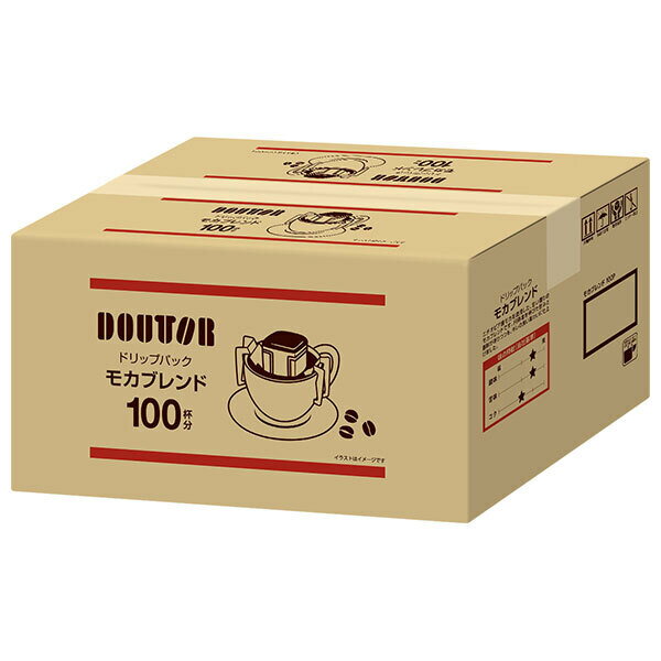 楽天ドリンクマーケットドトールコーヒー ドトール ドリップパック モカブレンド （7g×100P）×1個入×（2ケース）｜ 送料無料 嗜好品 コーヒー類 ドリップコーヒー 業務用