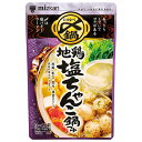 ミツカン 〆まで美味しい 地鶏塩ちゃんこ鍋つゆストレート 750g×12袋入| 送料無料 鍋 〆 なべ 地鶏 塩ちゃんこ 塩 鶏 とり トリ