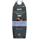 UCC GOLD SPECIAL PREMIUM フルーティウェーブ 無糖 1000ml紙パック×12本入×(2ケース)| 送料無料 コーヒー 珈琲 無糖