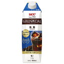 UCC ゴールドスペシャル アイスコーヒー 無糖 1000ml紙パック×12本入×(2ケース)| 送料無料 コーヒー 珈琲 無糖 ブラック アイスコーヒー