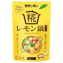モランボン 糀レモン鍋用スープ 750g×10袋入×(2ケース)| 送料無料 調味料 ストレート 鍋スープ 糀 レモン