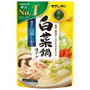 モランボン 白菜鍋用スープ 鶏がら白湯しお味 750g×10袋入×(2ケース)| 送料無料 調味料 ストレート 鍋スープ 塩 しお ハクサイ